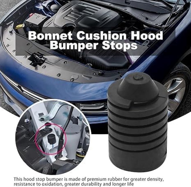UTMEKUKI Genuine Hood bumper Stopper Rubber - Engine Hood Support Pad High Elastic Rubber Cushion Compatible with Nissan xterra Tiida Sylphy -2PCS Temp resistant - Image 2