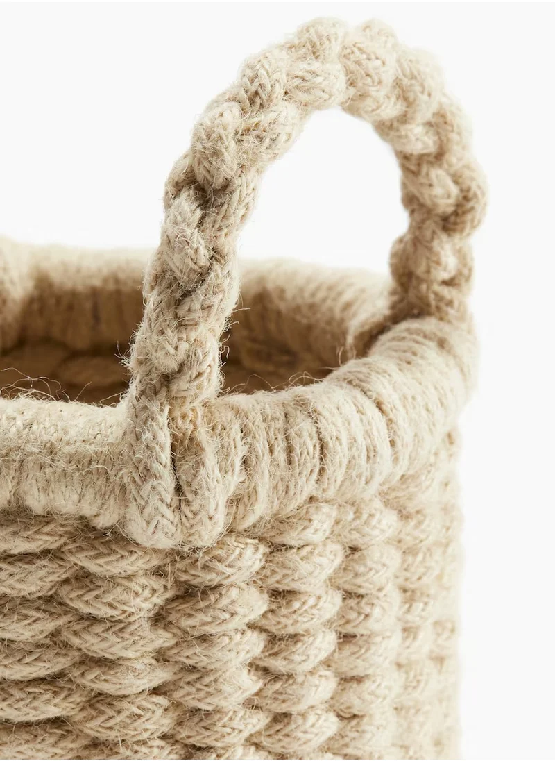 H&M Jute Storage Basket