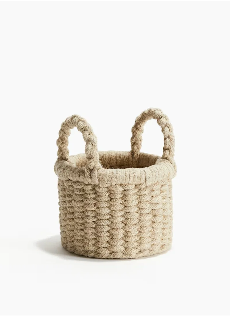 H&M Jute Storage Basket