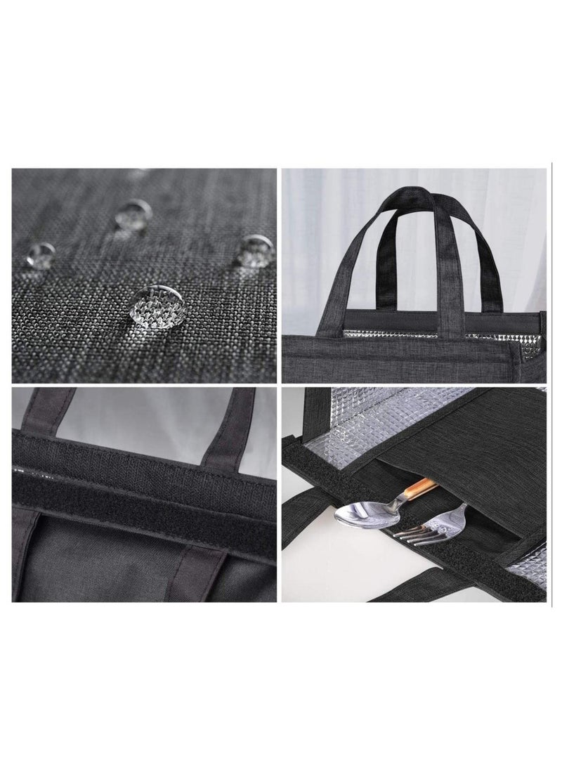 Generic - Lunch Bag, waterproof Large Adult Lunch Tote Bag, Men and Women Can Use Lunch Bag, Leak-proof Thermal Insulated Lunch Box Men and Women Lunch Tote Bag,suitable for Work,school,shopping - Image 1