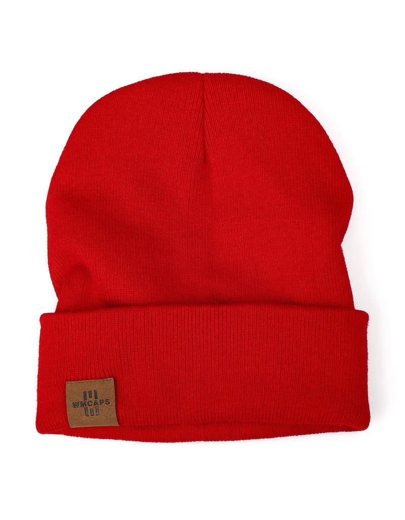 Wmcaps Winter Beanie Acrylic Winter Hats for Women Men Soft Warm Unisex Cuffed Beanie (Grey) - Image 2