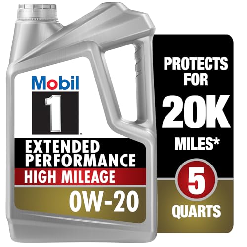 Mobil 1 Extended Performance High Mileage 0W-20; 5QT - Image 1