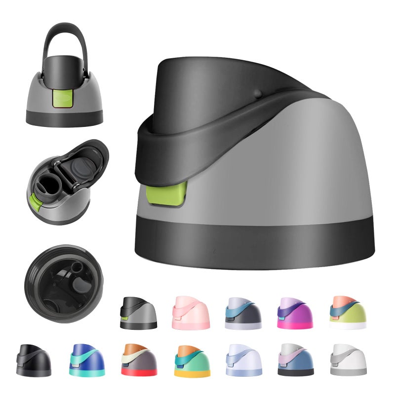 NTIERA Replacement Lid for Owala Freesip,Compatible with Owala Freesip Water Bottle 16oz 24oz 32oz 40oz,Premium Replacement Accessories for Owala Cap,LeakProof,BPA-Free(Foggy Tide) - Image 1