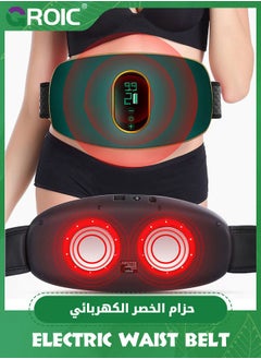 GROIC Slimming Belt, Abdominal Massager Portable Weight Loss Machine with 3 Vibration Massage Modes, Heating, Improve Blood Flow,Heating Pad for Back Pain  - Image 5