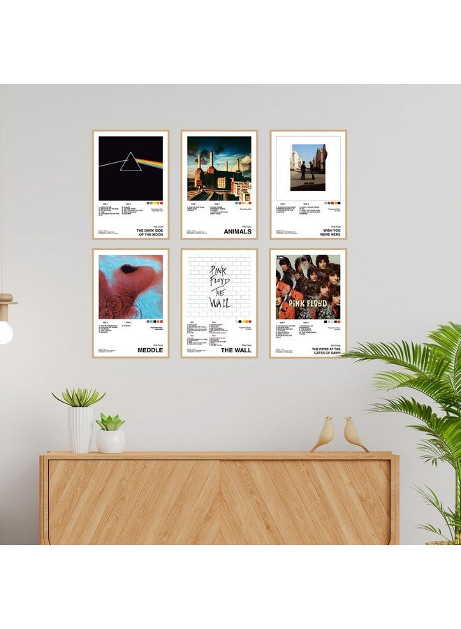 CodersParadise paper Pack of 6 - Pink Floyd Music Album Art Wall Posters 8x12 inch (A4 Size) Included Glue dots Wall Decor Posters Wall Art For Bedroom, Living room, Office - Image 2