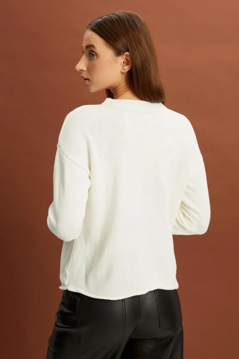 الكسندر جاردي Crew Neck Knitted Sweater (21-AGKZKB00)