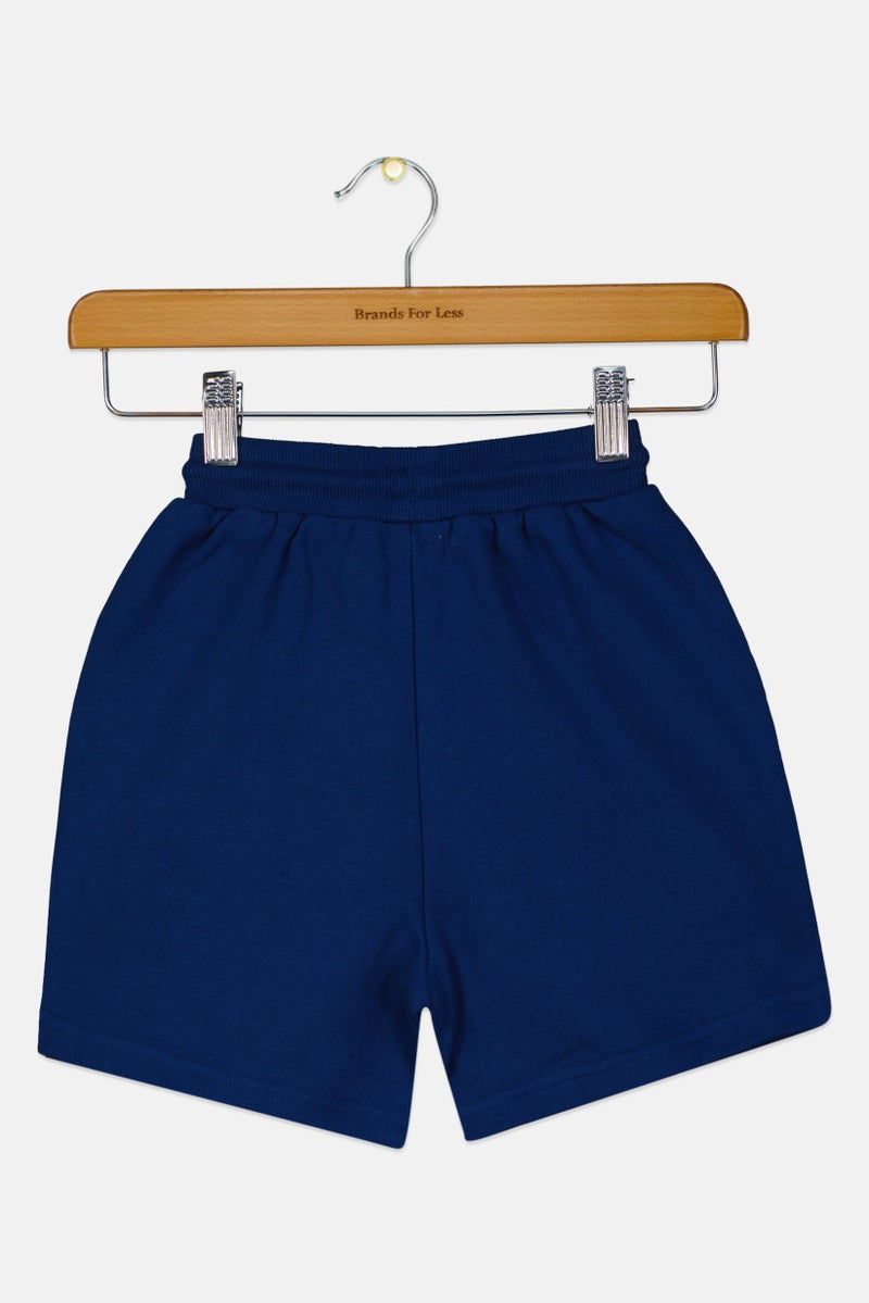 Reebok Kids Boy Sportswear Fit Training Shorts, Navy - Image 2