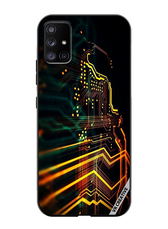 VR CREATIVE Protective Case Cover For Samsung Galaxy A51 5G Electronics Design Multicolour - Image 1