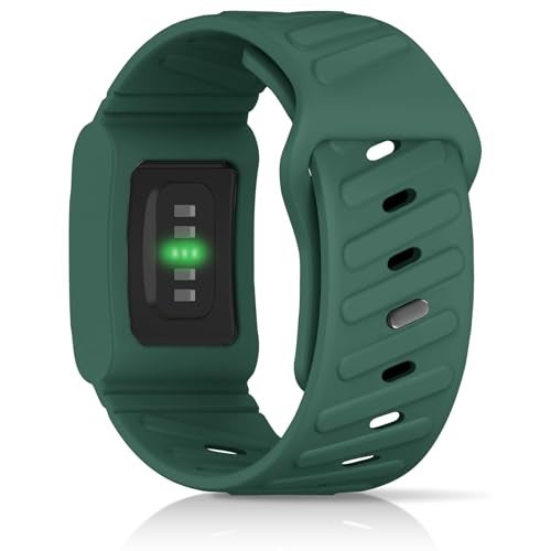 Zspoly Silicone Sport Band Compatible with Whoop 5.0 Band for Men Women,Soft Comfort Durable Replacement Wristbands Compatible with Whoop 4.0 Silicone Bands - Image 1