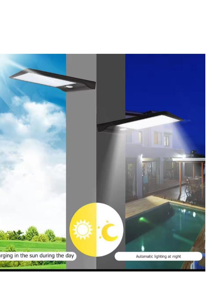 Solar Powered Waterproof LED Light with Motion Sensor 36 LEDs Black - Image 5