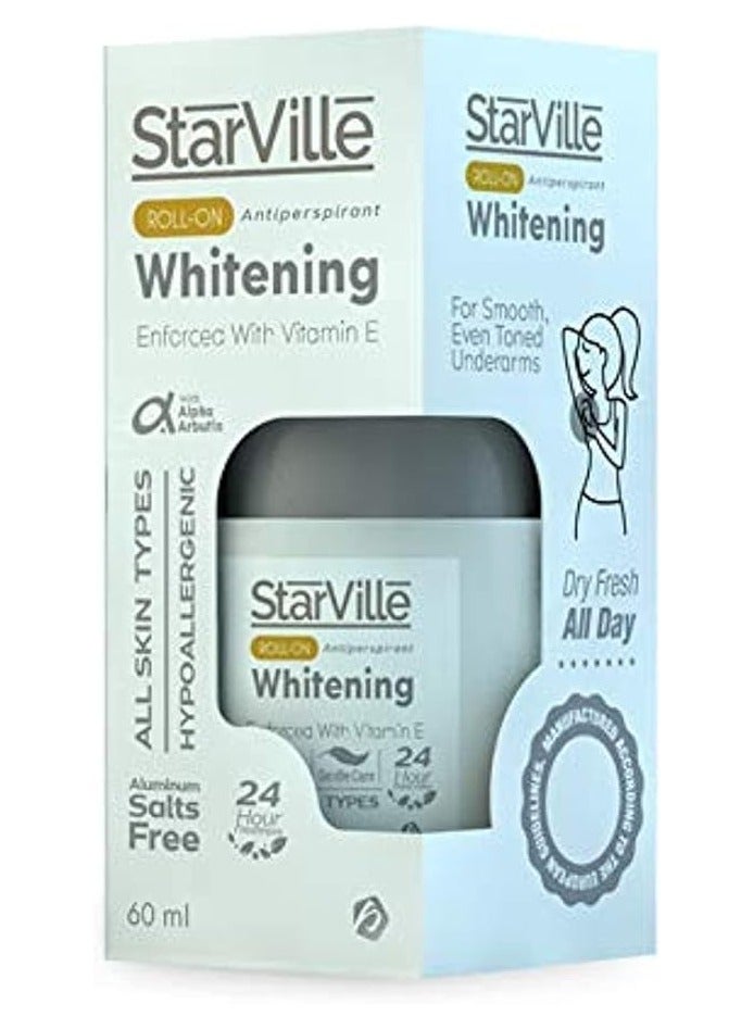 starville Lightening Roll-On & Antiperspirant for Women 60grams - Image 1