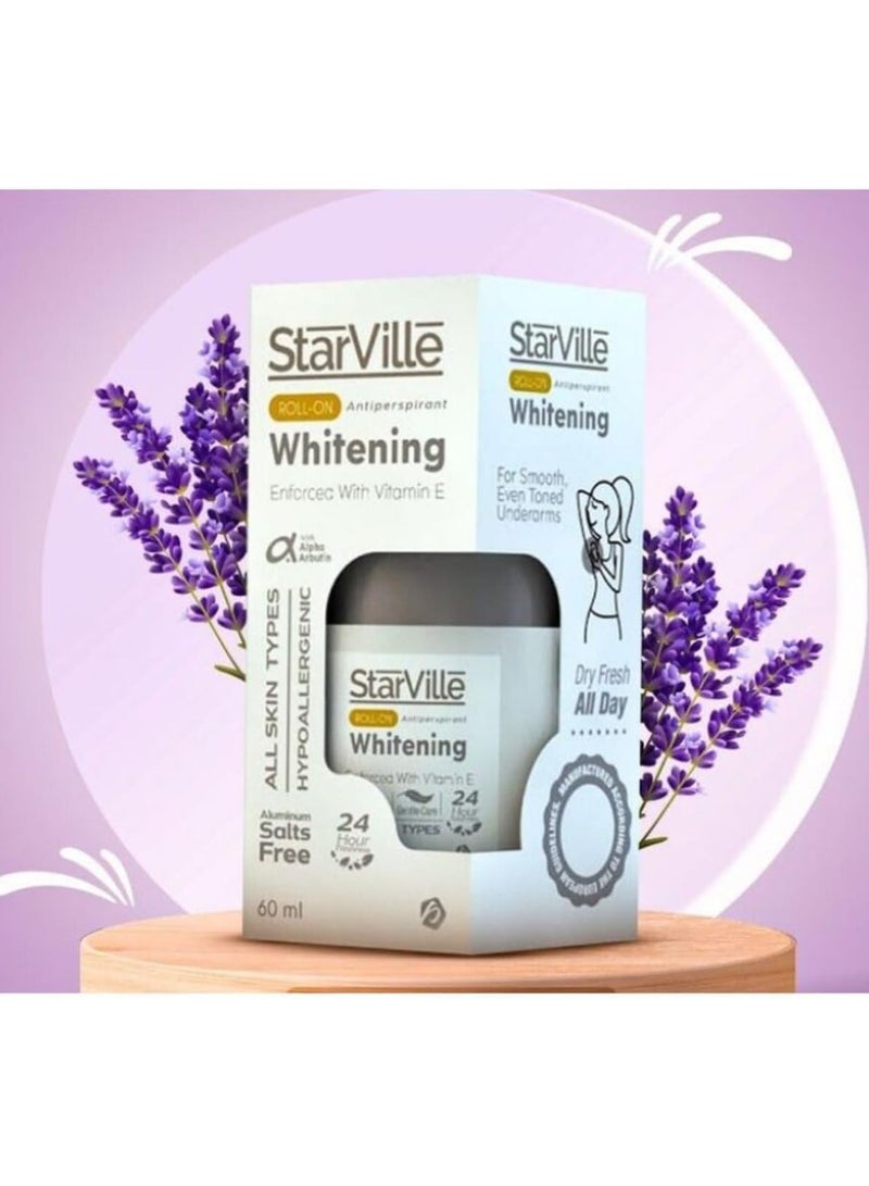 starville Lightening Roll-On & Antiperspirant for Women 60grams - Image 4