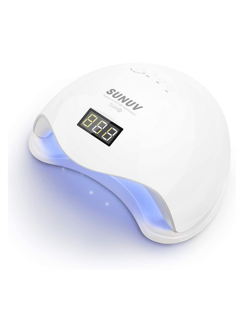 HUDABAR UV Light for Gel Nails,SUNUV LED Nail Lamp for Gel Polish 36W Nail Dryer with 4 Timers SUN5 - Image 1