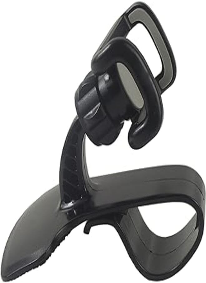 OPPLE Car Phone Holder Mount, Phone Car Holder with Upgrade 360 Degree Rotation Dashboard Universal &Adjustable Spring Clip Cell Phone Holder for Car 4 to 7 inch Smartphones，Reprovision Air Vent Clip 