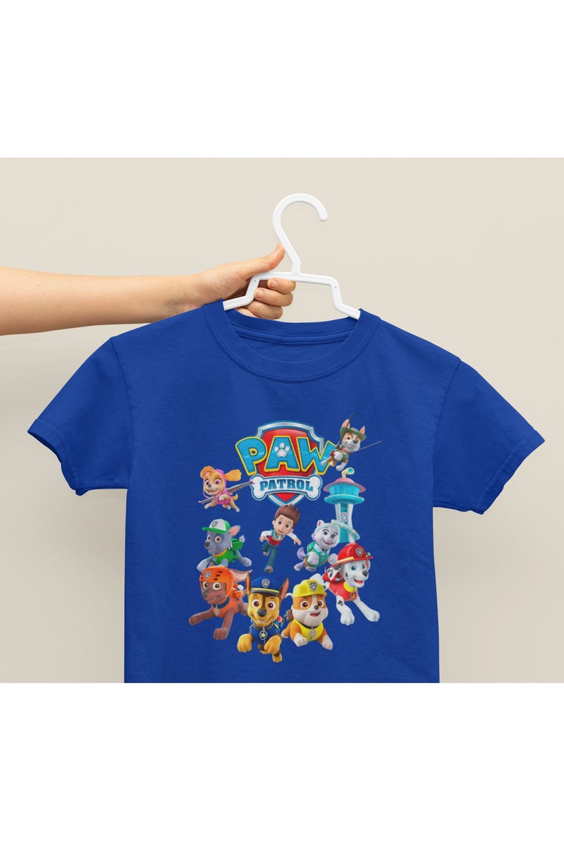 ZOOM Paw Patrol Cartoon Characters T-Shirt for Kids