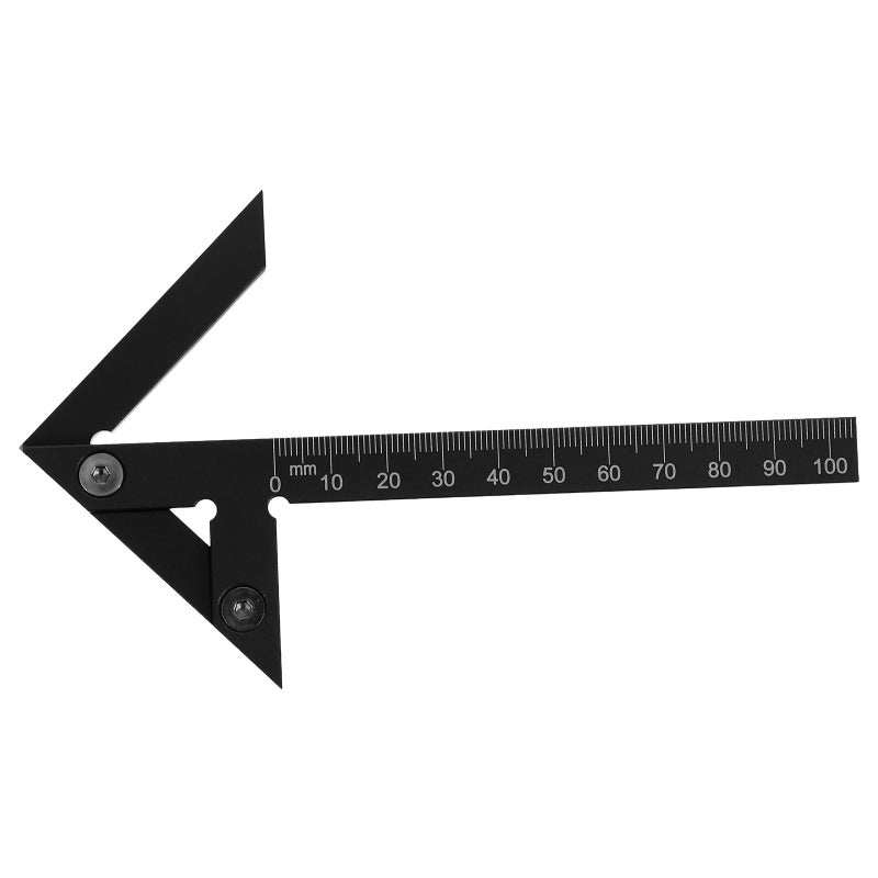 Aluminum Center Scriber Marking Gauge with 45 Degree and Right Angle Guide for Precise Woodwork Layout - Image 2