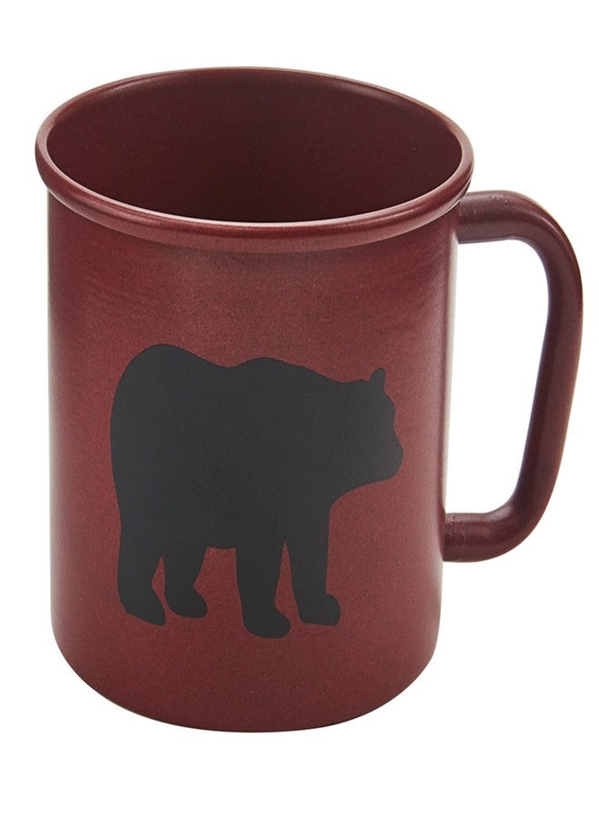 Park Designs Linville Enamel Bear 4 Piece Mug Set 16 oz - Image 1