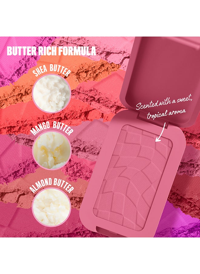 NYX PROFESSIONAL MAKEUP أحمر خدود زبدة الزبد، أحمر خدود بودرة، يدوم حتى 12 ساعة، مقاوم للتلاشي والانتقال، للبشرة الدهنية - Image 4