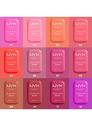 أحمر خدود زبدة الزبد، أحمر خدود بودرة، يدوم حتى 12 ساعة، مقاوم للتلاشي والانتقال، للبشرة الدهنية - view 3