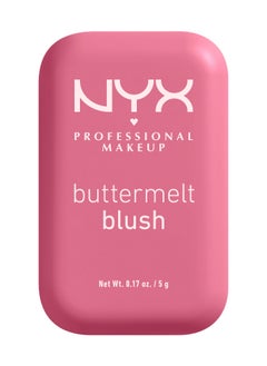 NYX PROFESSIONAL MAKEUP Buttermelt Blush, Powder Blush, Up To 12 H Wear, Fade & Transfer Resistant, For The Butta  - Image 5