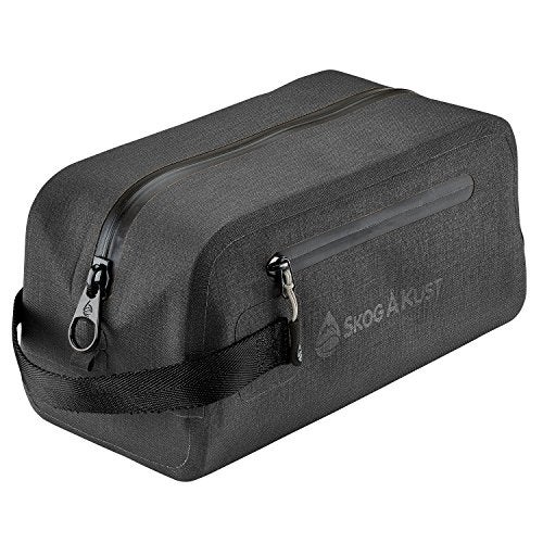 Skog Ã… Kust Skog Kust DoppSk Waterproof LeakProof Travel Toiletry Bag Small Black - Image 1