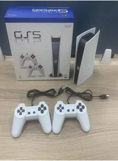 GS5 console with 200+ games and 2 wired controllers