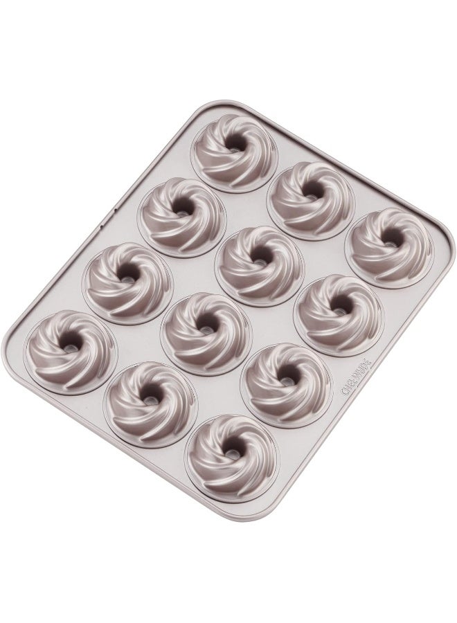 CHEFMADE WK9928 12 Cup Non-Stick Cyclone Cake Mold - Image 1