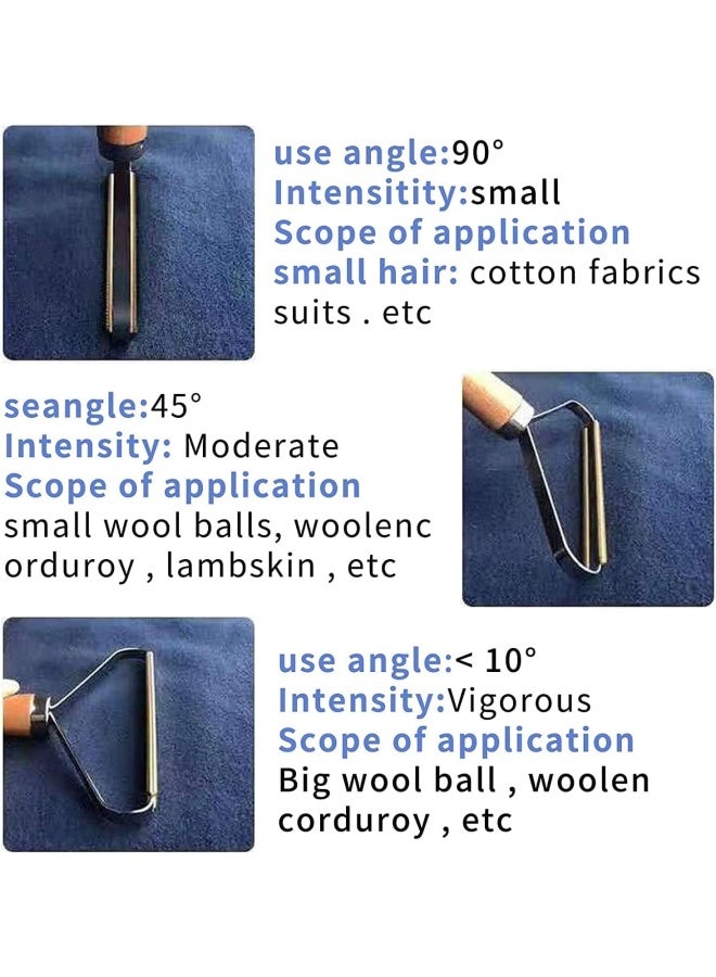 Premify 2  Pieces Pet Hair Remover | Lint Remover On Carpet | Cat Hair Remover | Dog Hair Remover | Reusable Lint Shaver Roller Cleaner, Clothing, Fabric Sofa, Furniture, Car - Image 5