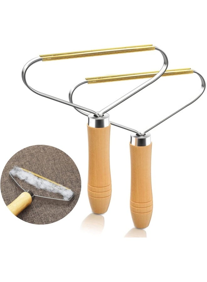 Premify 2  Pieces Pet Hair Remover | Lint Remover On Carpet | Cat Hair Remover | Dog Hair Remover | Reusable Lint Shaver Roller Cleaner, Clothing, Fabric Sofa, Furniture, Car - Image 1