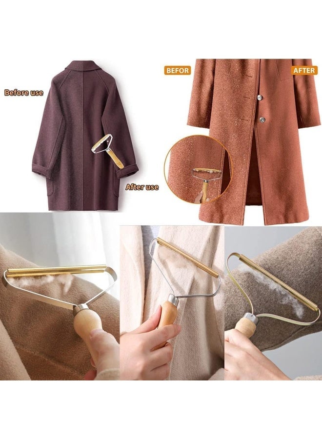 Premify 2  Pieces Pet Hair Remover | Lint Remover On Carpet | Cat Hair Remover | Dog Hair Remover | Reusable Lint Shaver Roller Cleaner, Clothing, Fabric Sofa, Furniture, Car - Image 4