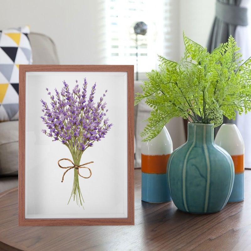 2pcs Wood Picture Frame DIY Dried Flower Frame Desktop Specimen Display Frame Holder for Diy - Image 2