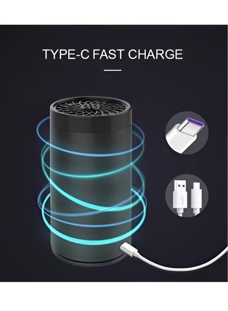 ELTRAZONE Car Bakhoor with Quran Speaker - Portable Arabian Electronic Aromatherapy Incense Burner, Rechargeable USB-C Quran Speaker, Ramadan Aroma Diffuser - Image 2