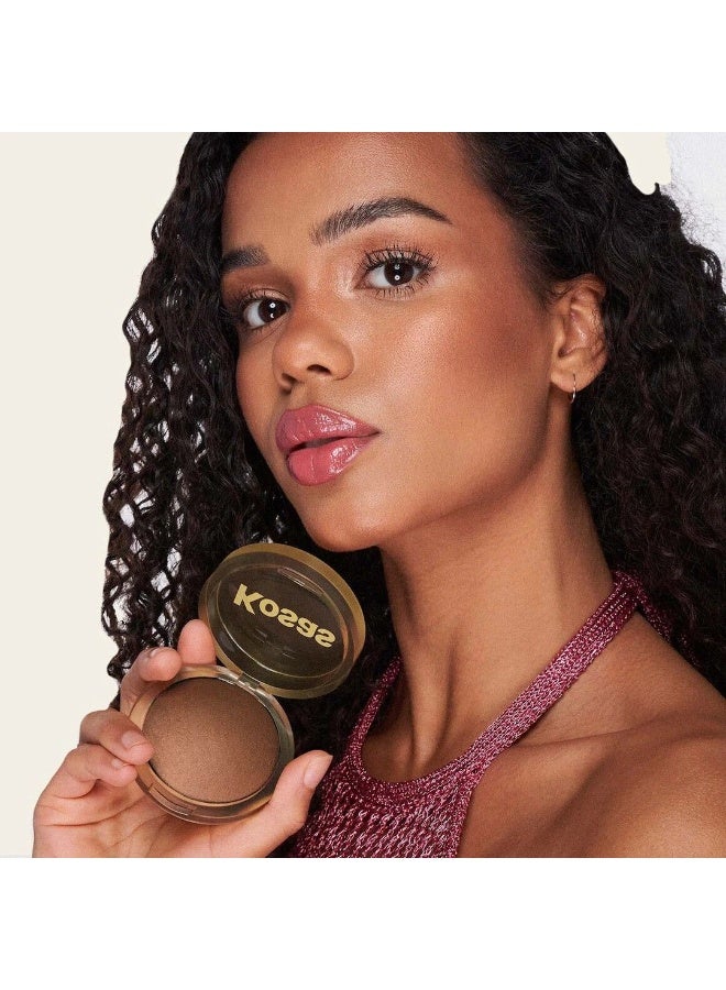 Kosas Cloud Set Makeup Setting Powder _Silky - Deep Sheer Tan - Image 3