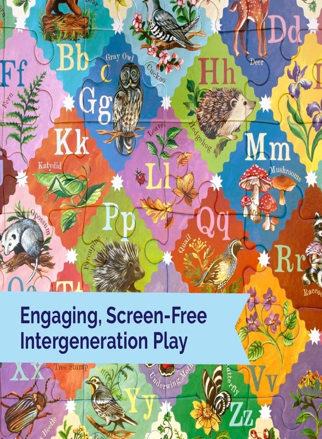 eeBoo A is for Acorn 36 Giant Piece Children's Puzzle, 24.5" x 20" - Image 5