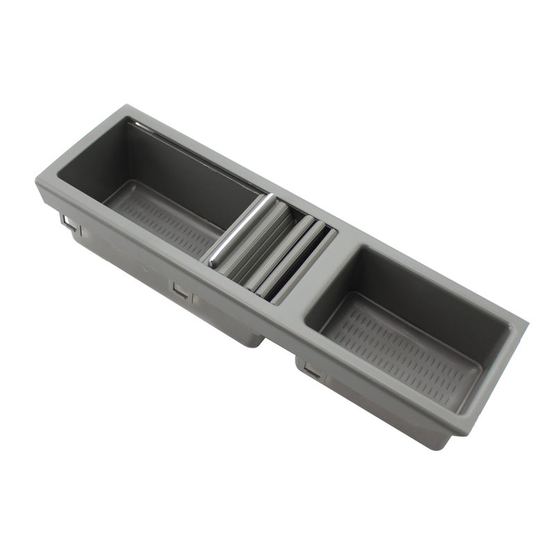 Car Front Center Console Drink Cup Holder Coin Holder Interior Storage Tray Replacement for BMW 3 Series E46 1999-2005 - Image 5