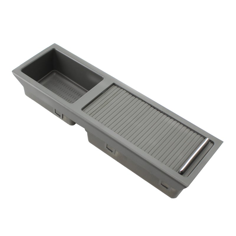 Car Front Center Console Drink Cup Holder Coin Holder Interior Storage Tray Replacement for BMW 3 Series E46 1999-2005 - Image 4