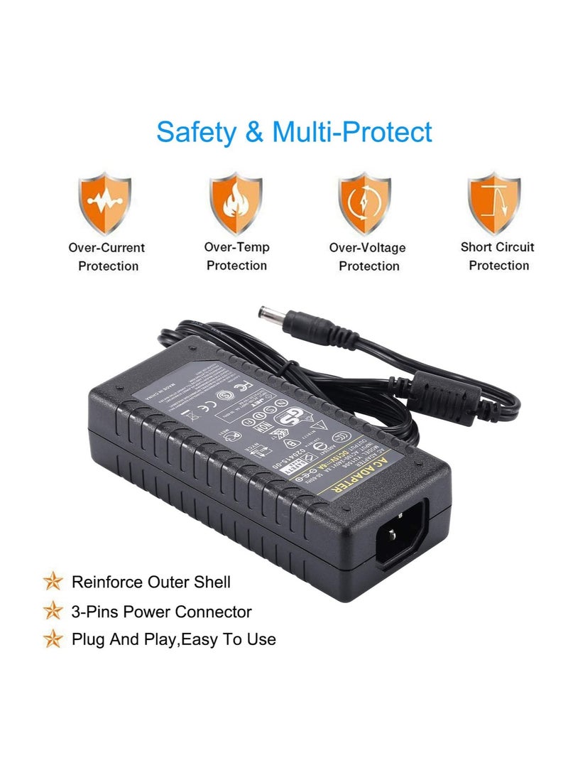 Terabyte B6 15V 6A Power Adapter Laptop Power Supply(US Plug) - Image 2