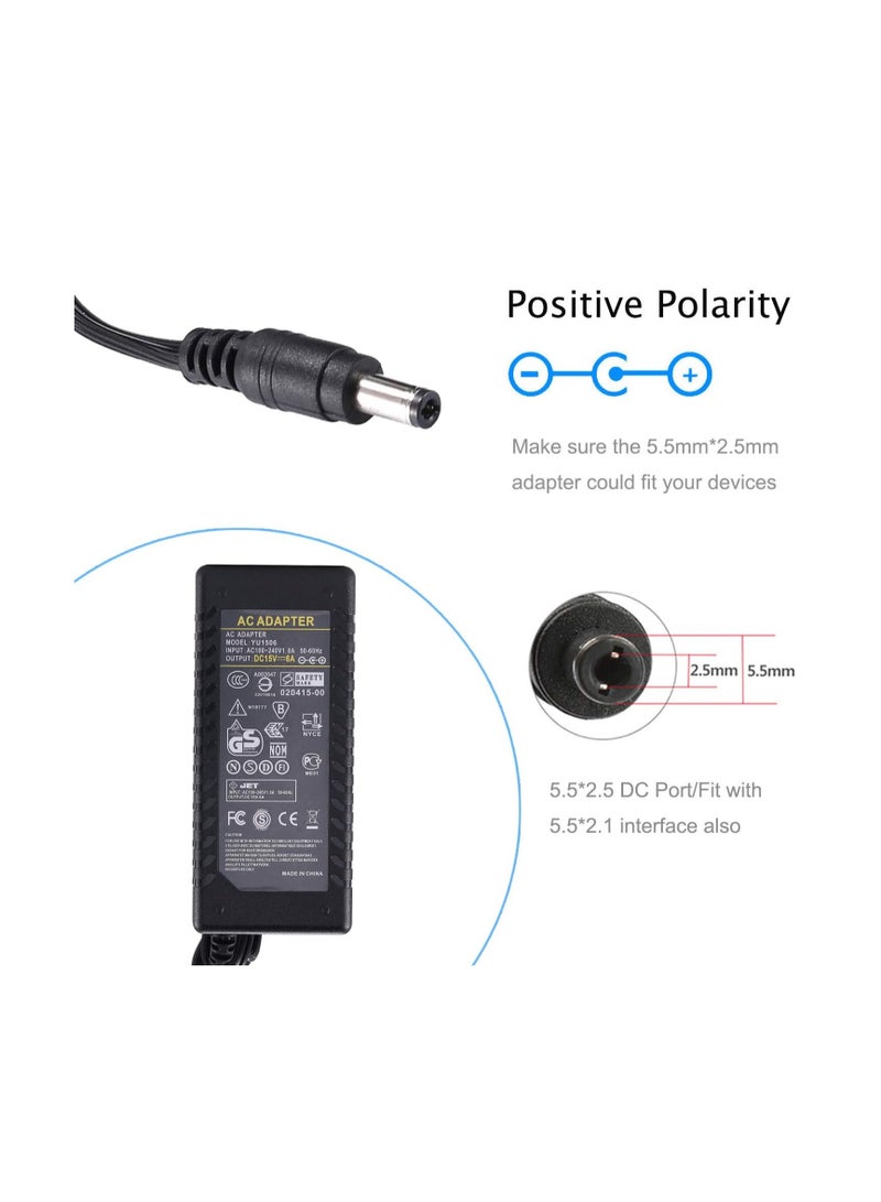 Terabyte B6 15V 6A Power Adapter Laptop Power Supply(US Plug) - Image 3