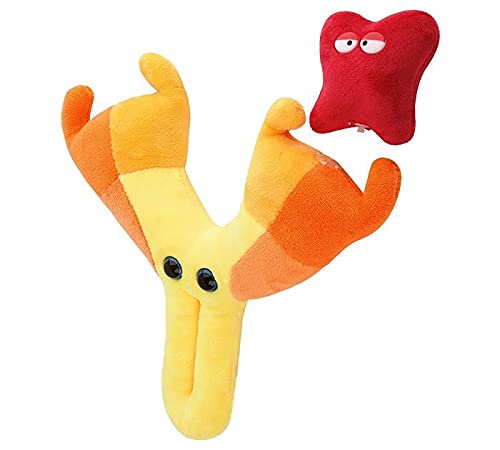 جاينت مايكروبز Giantmicrobes مضاد للأجسام المضادة - تعليمية Get Well Gift Makes Make Science Command تشمل المستضدات القابلة للإزالة وبطاقة المعلومات نظام الهدايا الطبية والبيولوجيا الطبية وعلم الأحياء - Image 3