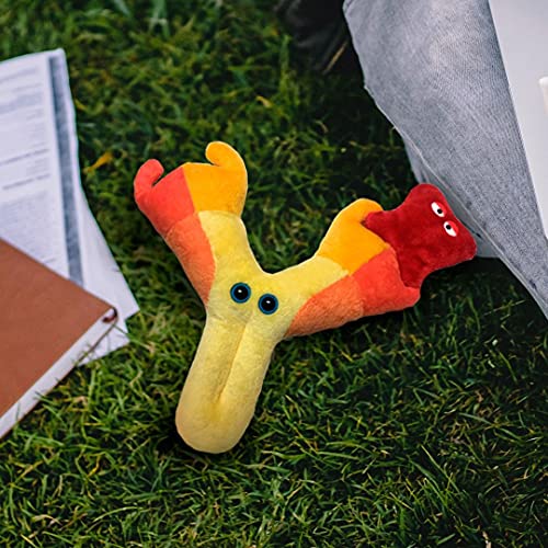 جاينت مايكروبز Giantmicrobes مضاد للأجسام المضادة - تعليمية Get Well Gift Makes Make Science Command تشمل المستضدات القابلة للإزالة وبطاقة المعلومات نظام الهدايا الطبية والبيولوجيا الطبية وعلم الأحياء - Image 5
