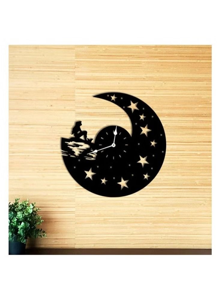 Dreamzon Acrylic Sticker wall clock modern design clock