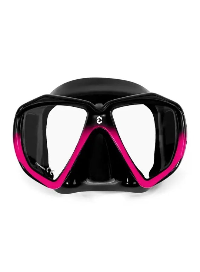 VM-50 MASK TWO GLASS BLACK/PURPLE FADE SPRAY