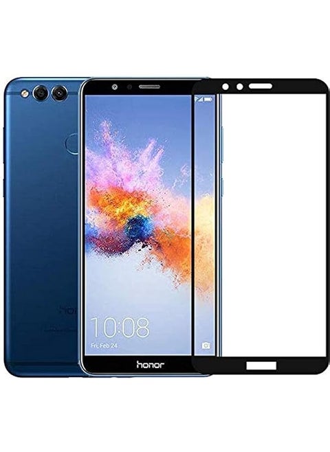 Honor 7X 5D Glass Screen Protector (Full Screen Coverage) Black