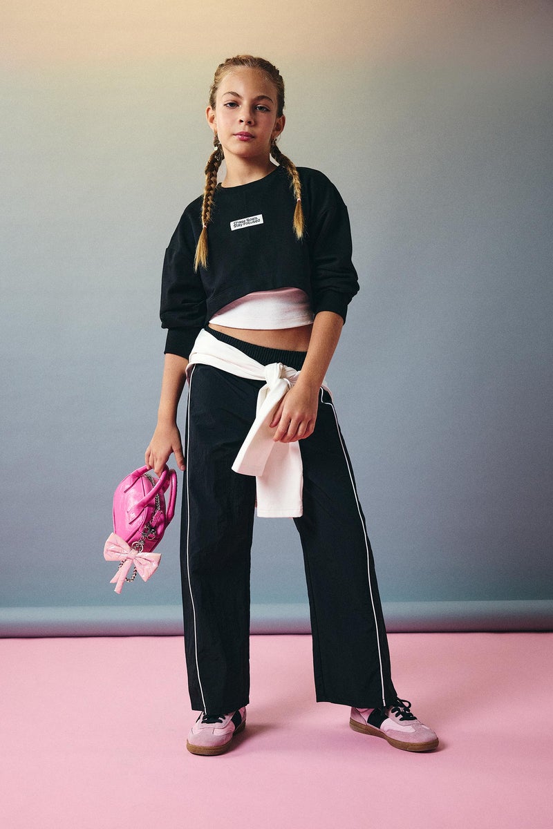 ديفاكتو بنطلون واسع الساق للبنات - Image 1