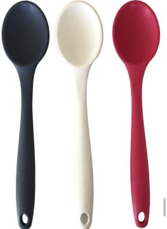 Bybirgül Large Size Fireproof Non-Stick Silicone 3-Piece Spatula Spoon Set Anthracite, red, white Color 3 Pieces - pzsku/Z3C5B5DD3077434D37607Z/45/_/1726147641/19893a7d-c085-4d62-a79e-af98ceb9f822