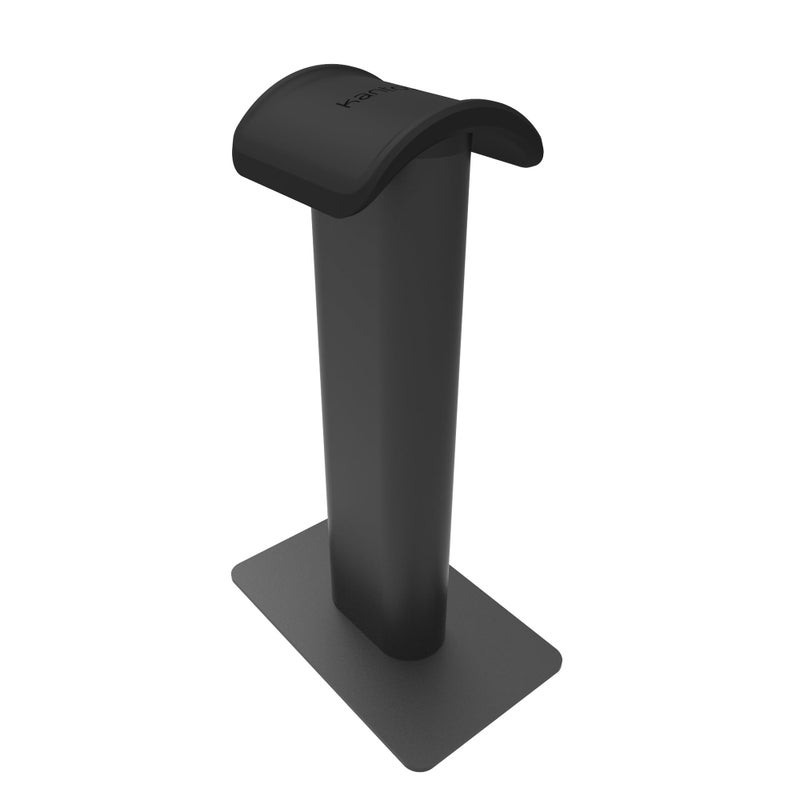 Kanto H2 Premium Universal Headphone Stand with Curved Silicone Padding for On and Over Ear Headphones | Black - Image 1