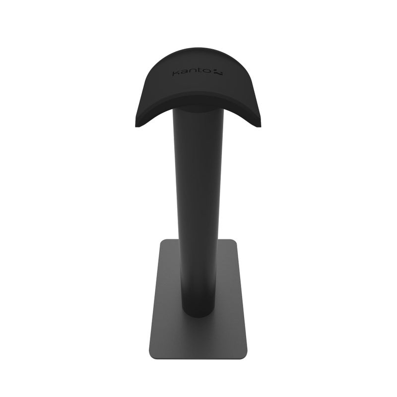 Kanto H2 Premium Universal Headphone Stand with Curved Silicone Padding for On and Over Ear Headphones | Black - Image 2