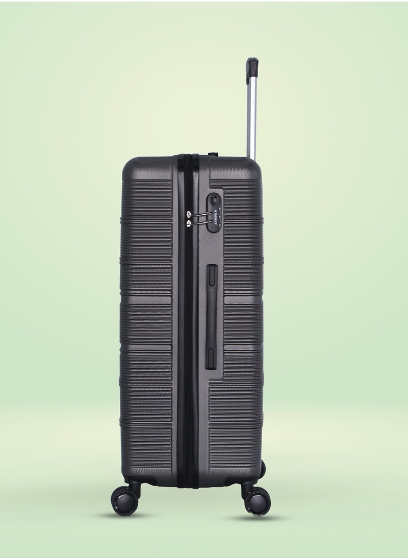 STARLIFE - 3 Piece ABS Hard side Trolley Luggage Set Spinner Wheels with Number Lock - Image 1