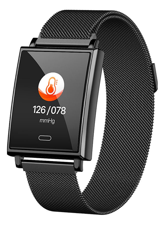 نيبمينينت ساعة يد ذكية مضادة للماء أسود - Image 1