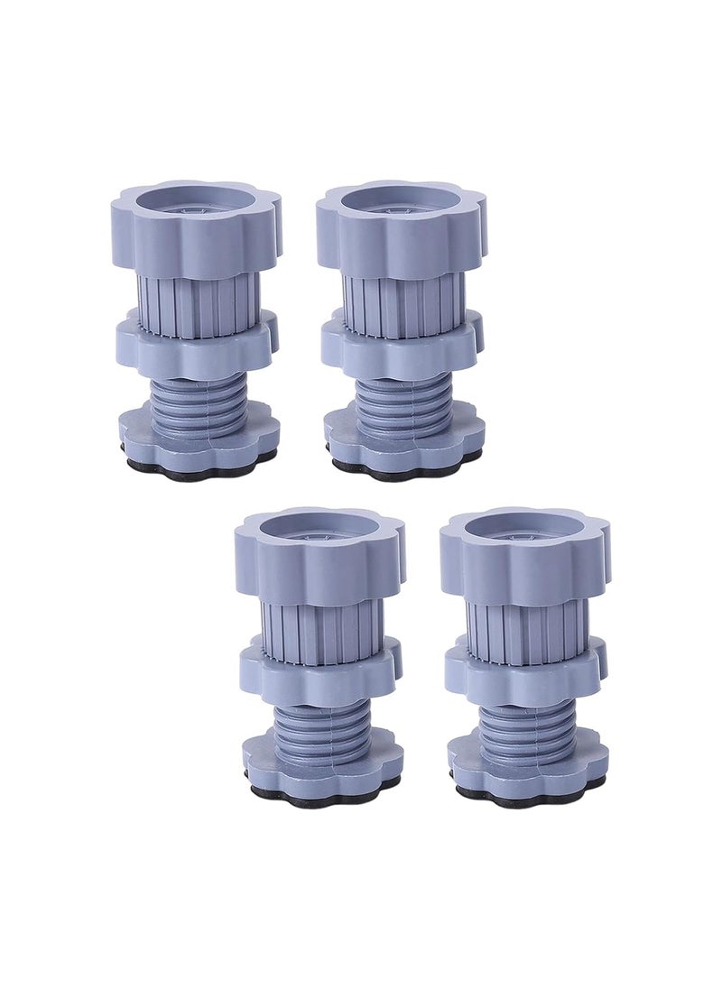 DD RETAILS DD Retails Washing Machine Vibration Pads Anti Vibration Pads for Washing Machine Support Height Adjustment Feet Adjustable Dryer Shock Noise Cancelling Pads Washing Machine Pads  - Image 2